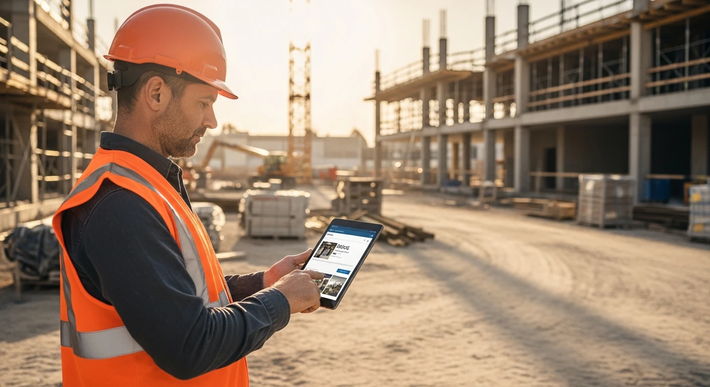 Hoe een MKB-bouwbedrijf zonder copywriter actief blijft op LinkedIn en blog