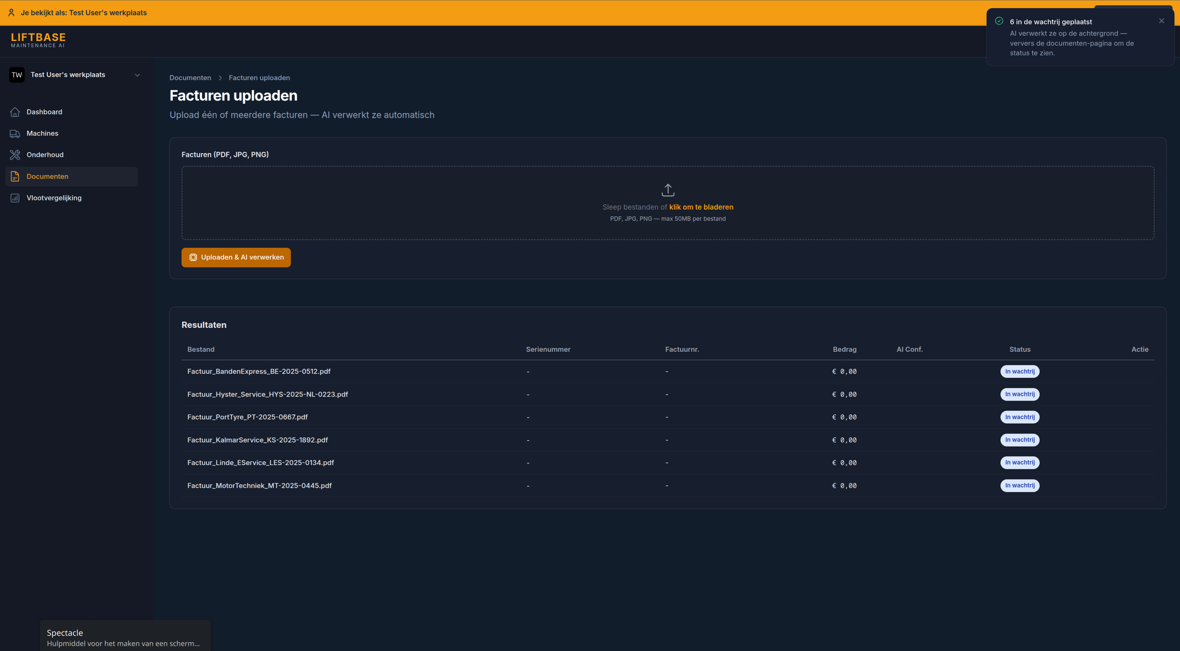 AI-gedreven onderhoudsadministratie voor zwaar materieel